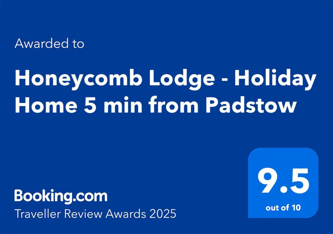 Honeycomb Lodge - Holiday Home 5 Min From Padstow Esterno foto